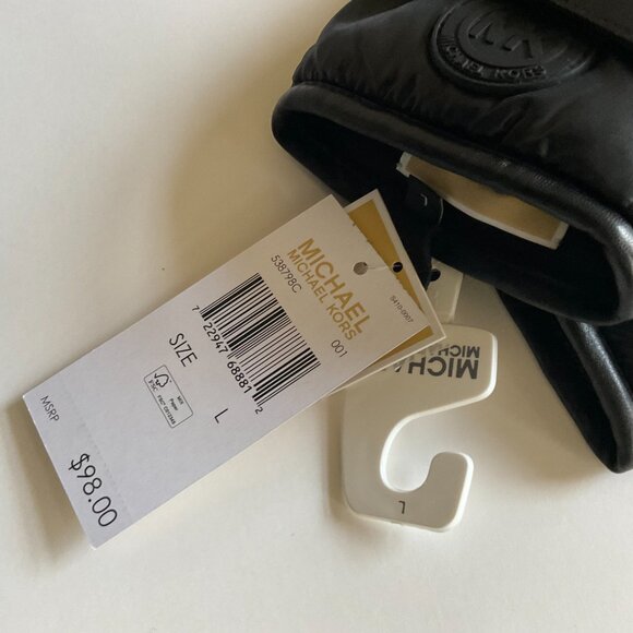 MICHAEL MICHAEL KORS Women's Touch Tip Gloves NWT Size L - Picture 4 of 5